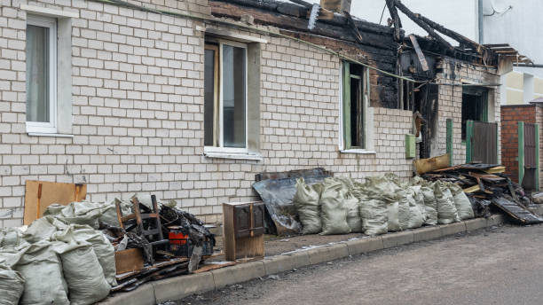 Professional Fire Damage Removal technician working in Skykomish, WA